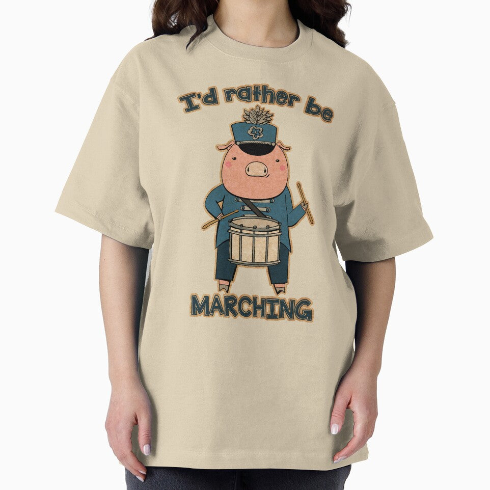 I'd Rather Be Marching // Marching Band Drummer by MagicEyesOnly