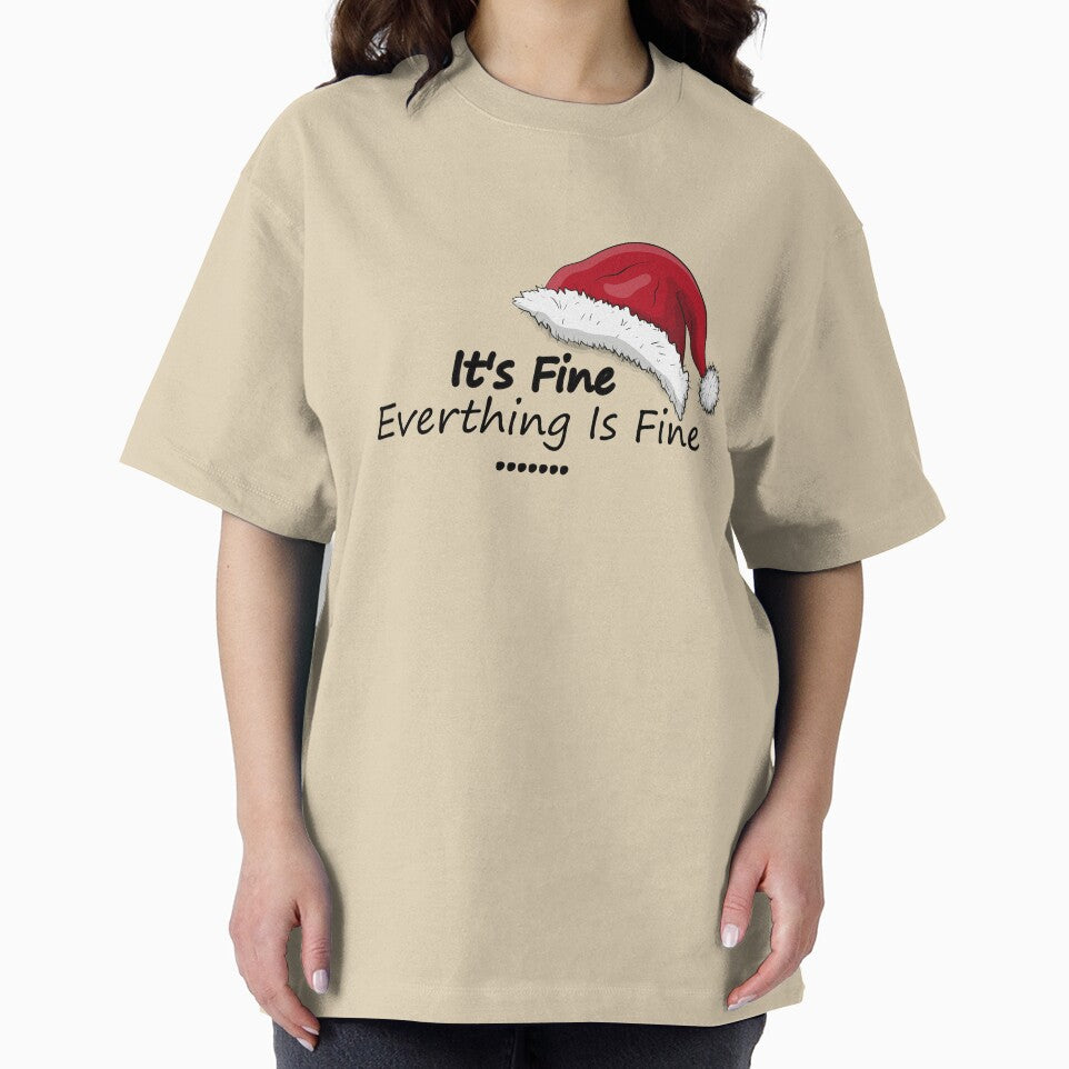 It's Fine, Everything Is Fine Sweatshirt. Funny Introvert Shirt, Cute Sarcastic T-Shirt, It's Fine T Shirt, I'm Fine Shirts, Everything is Fine Tee, christmas 2022 by simostore1