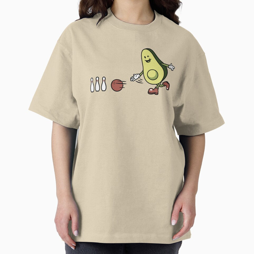 Avocado Playing Bowling by Quilimo Studio
