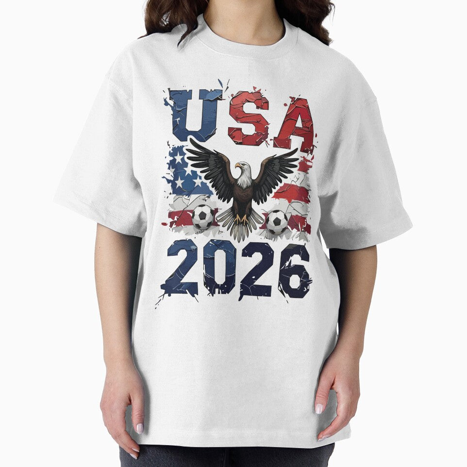 USA 2026 Soccer Eagle - World Cup Football by Krasnovaovaova