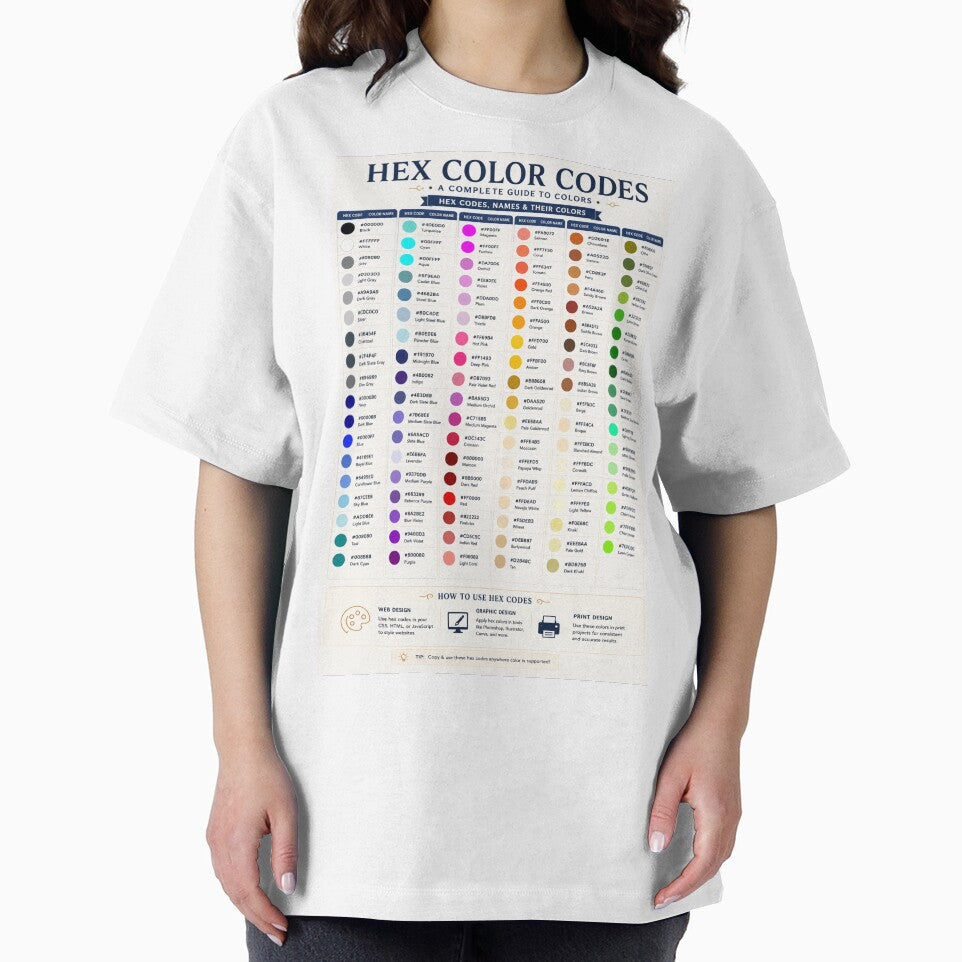 Color hex codes by Roxburylane