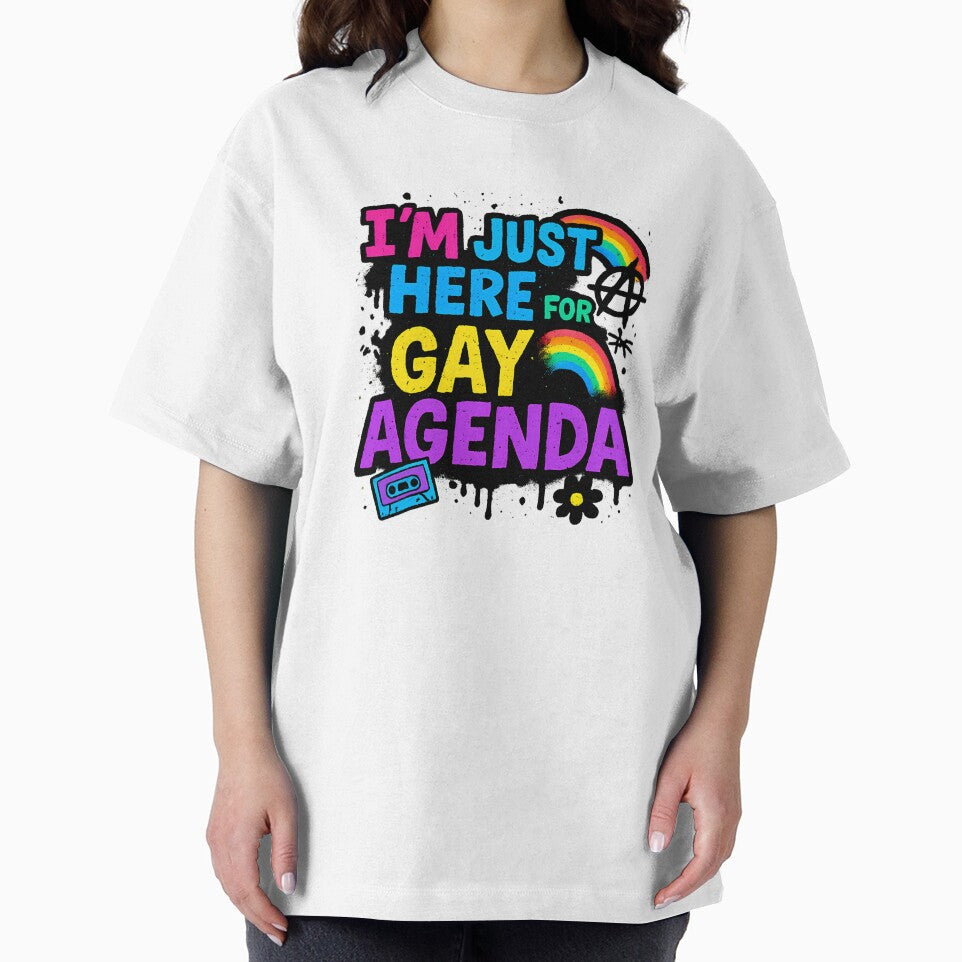 I'm Just Here for Gay Agenda – Vivid Pride Art by Haus Of Sin