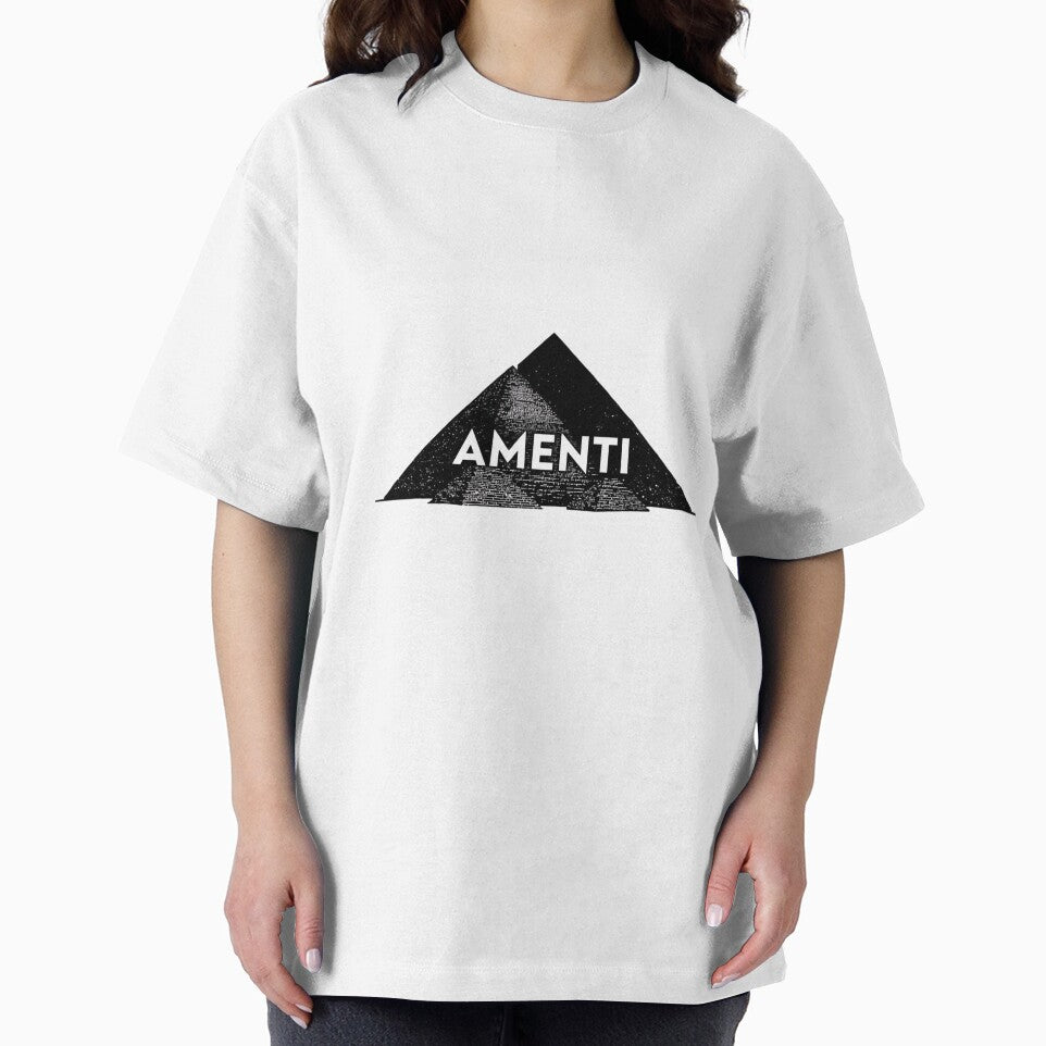 Amenti – Monochrome Pyramid Illustration by RED-MOUSE