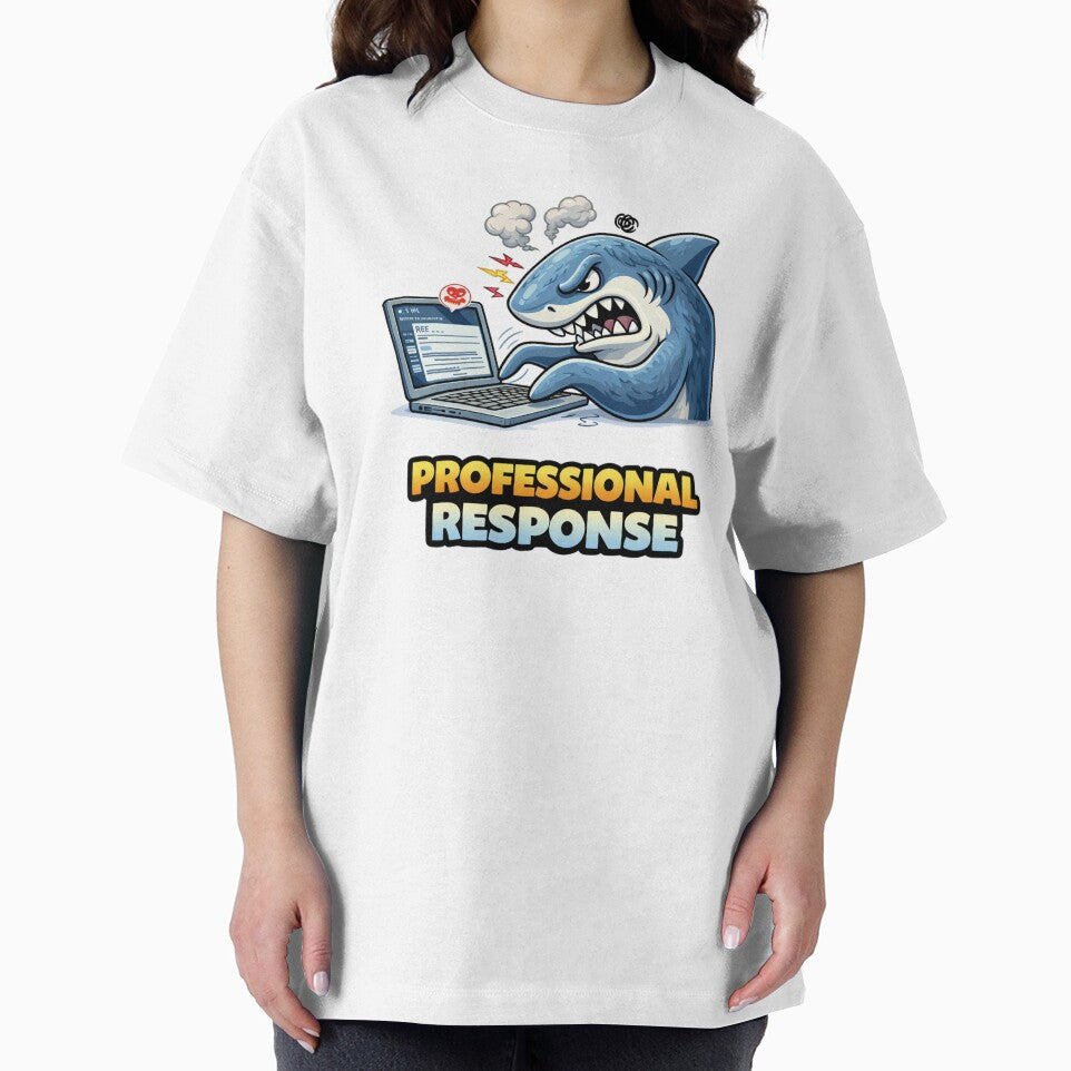 Professional Response Funny Angry Email Shark Meme by the-dovlat
