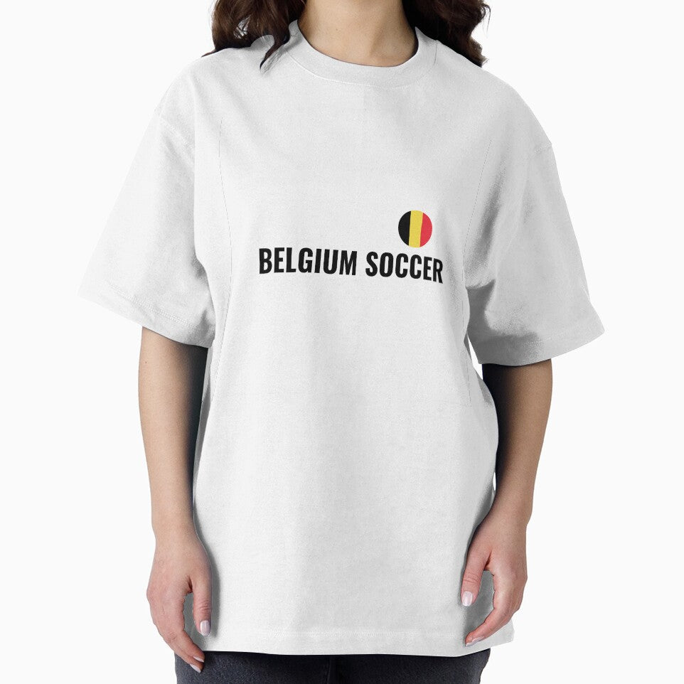 BELGIUM SOCCER – Belgian Flag Fan Tee | Uncle Jichuan by Uncle-Jichuan