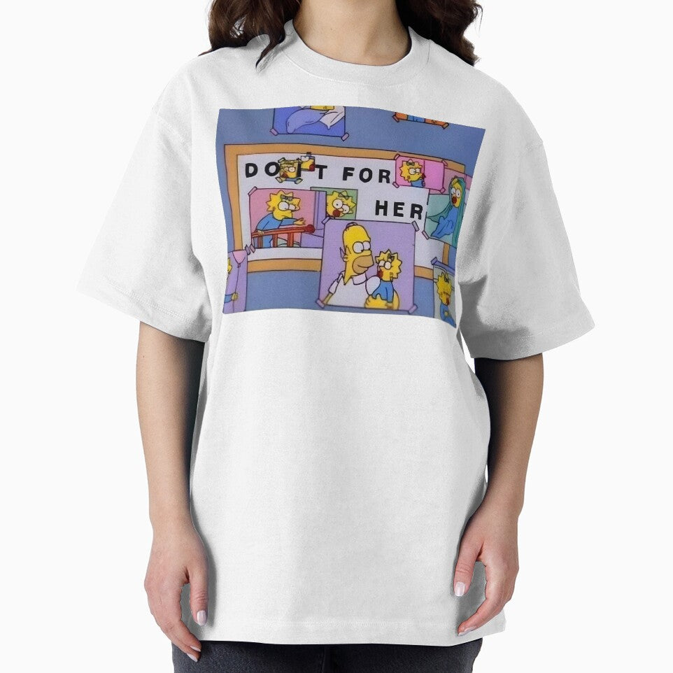 Homer "Do It For Her" Cartoon Collage Of Maggie by DohLab