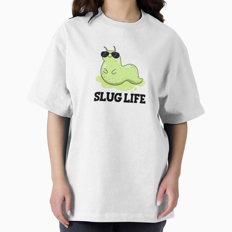 Slug Life Funny Green Slug Puns by punnybone
