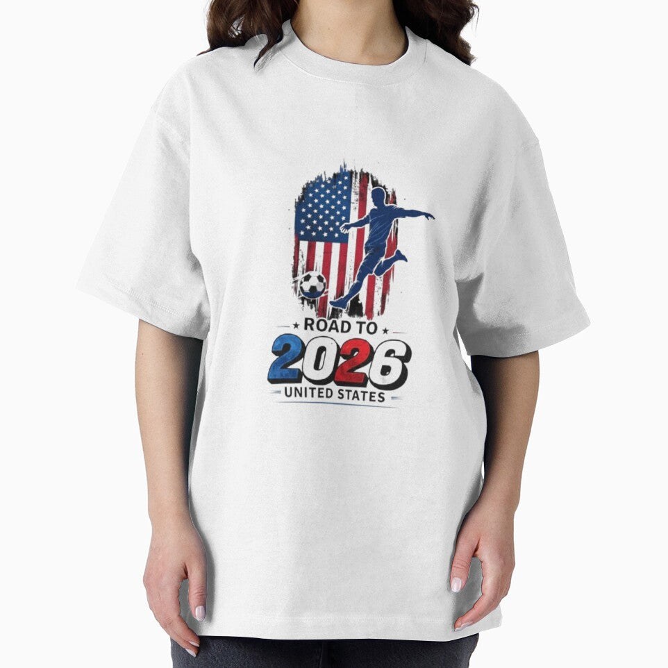 Road to 2026 Soccer - United States Flag Silhouette by Bulk store