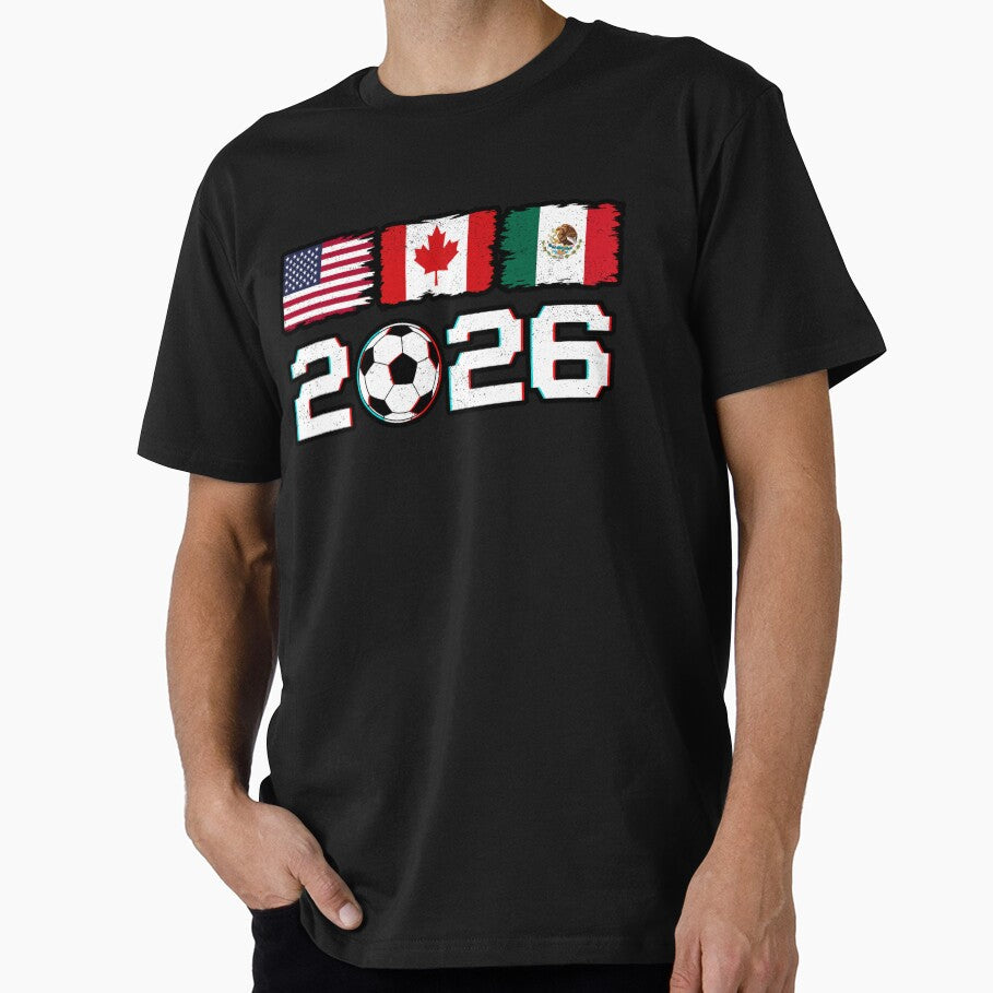 WORLD CUP 2026 - USA CANADA MEXICO 2026 | Fans and Teams for Men and Women T-shirt by wallsandpatts