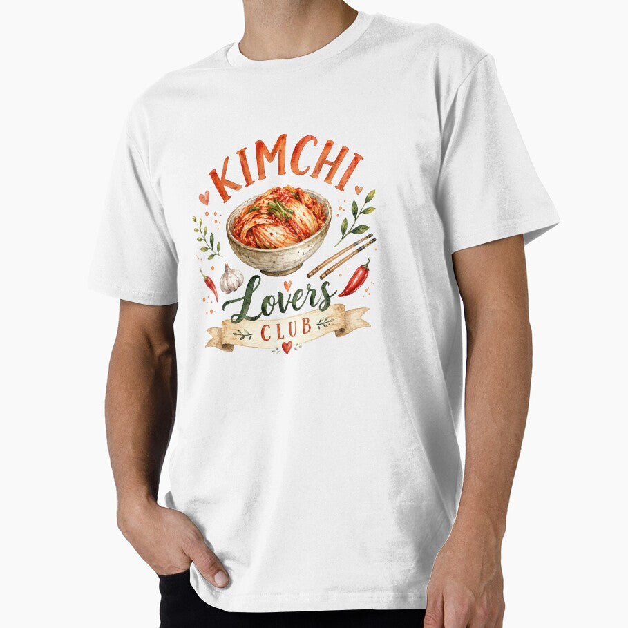 Kimchi Lovers Club Watercolor Food Lover Design by Verycutethings