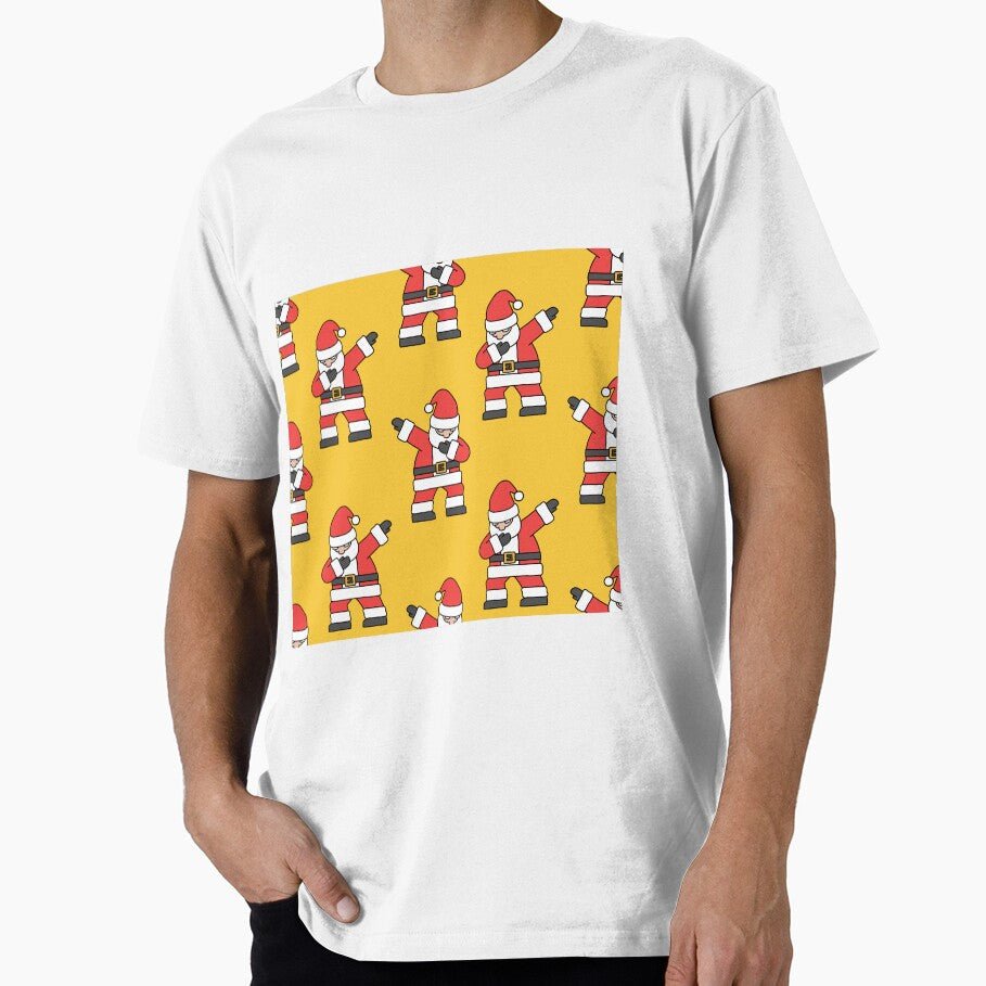 santa dabbing - yellow by littlearrow