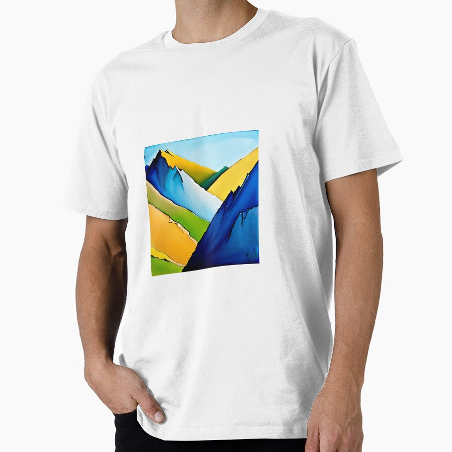 The mountains by AdventureOKArt