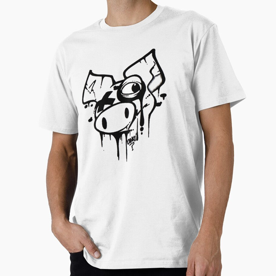 Oink! Drips... Graffiti Pig Street Art Design by Oinkartist
