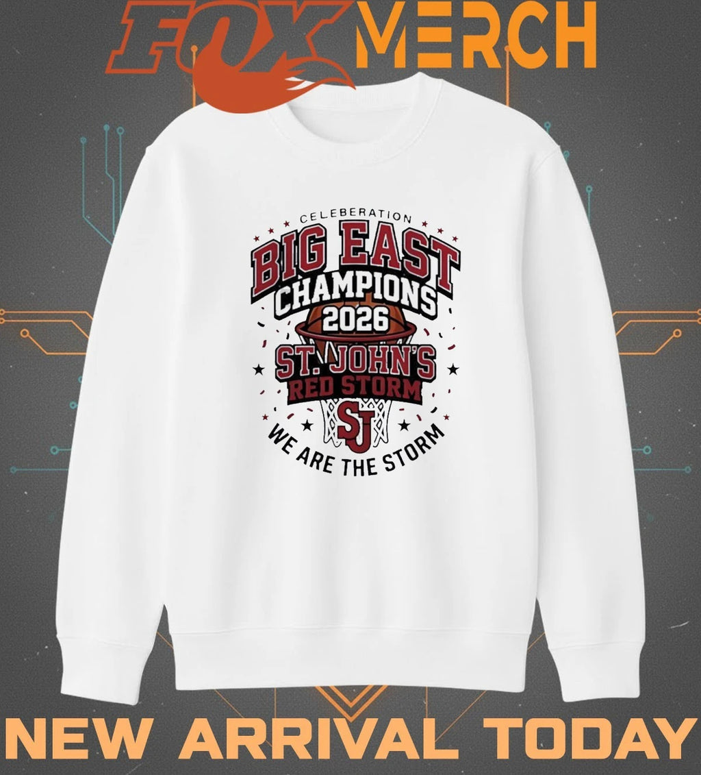 St. John’s Red Storm Big East Champions 2026 we are the storm t-shirt