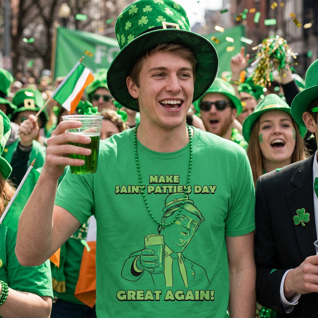 Make St. Pattie's Day Great Again Men's T Shirt