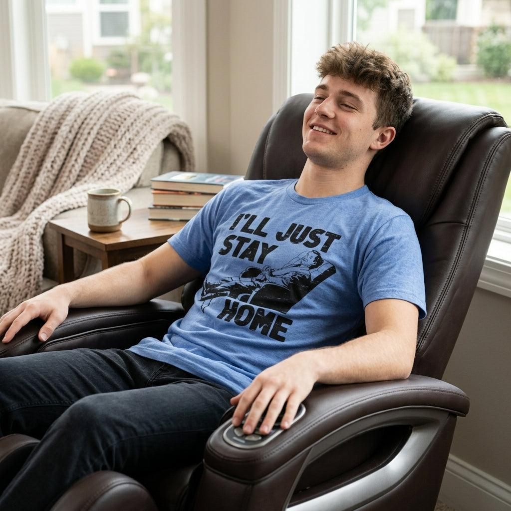 Ill Just Stay Home Men's T Shirt