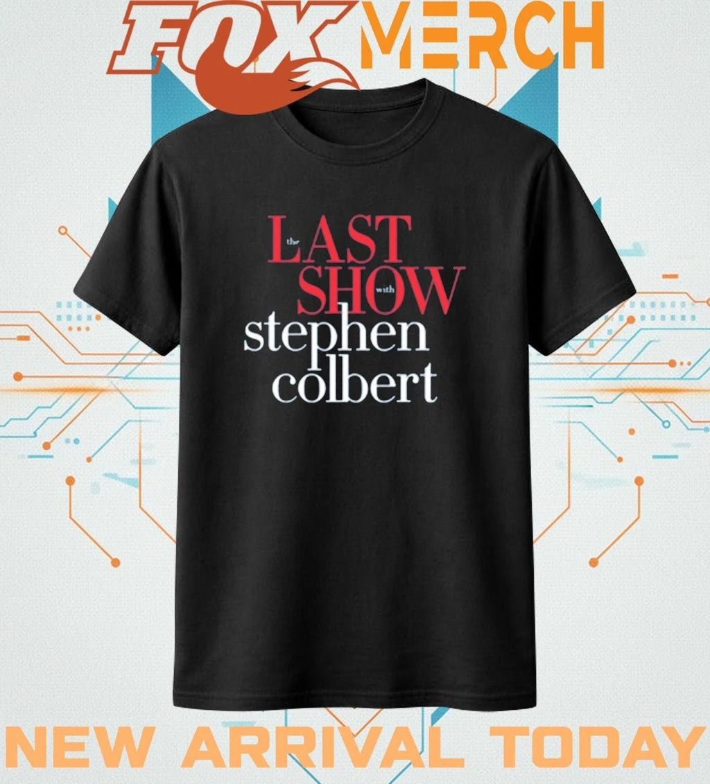 Stephen Colbert last show Stephen Colbert thanks for watching t-shirt