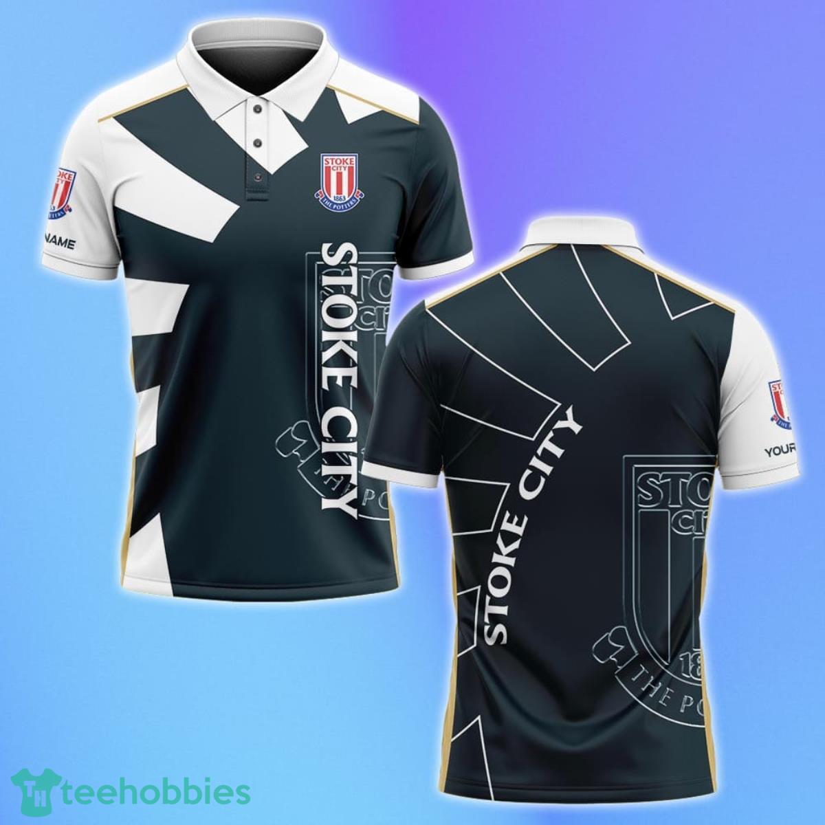 Stoke City Polo Shirt Custom Name Gifts For Loved Ones
