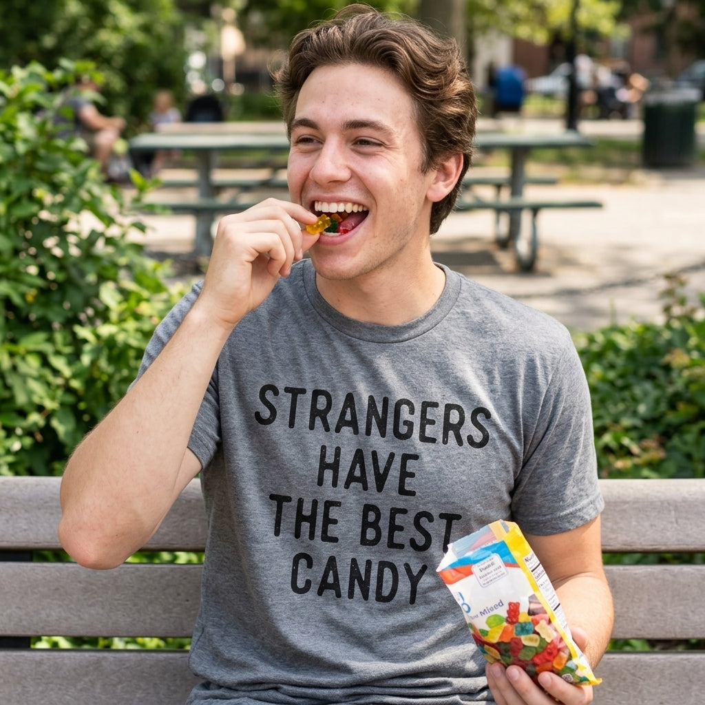 Strangers Have The Best Candy Men's T Shirt