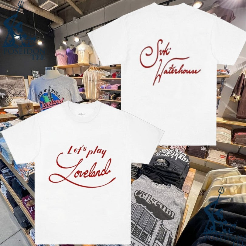 Suki Waterhouse Music Let’s Play Loveland T-shirt