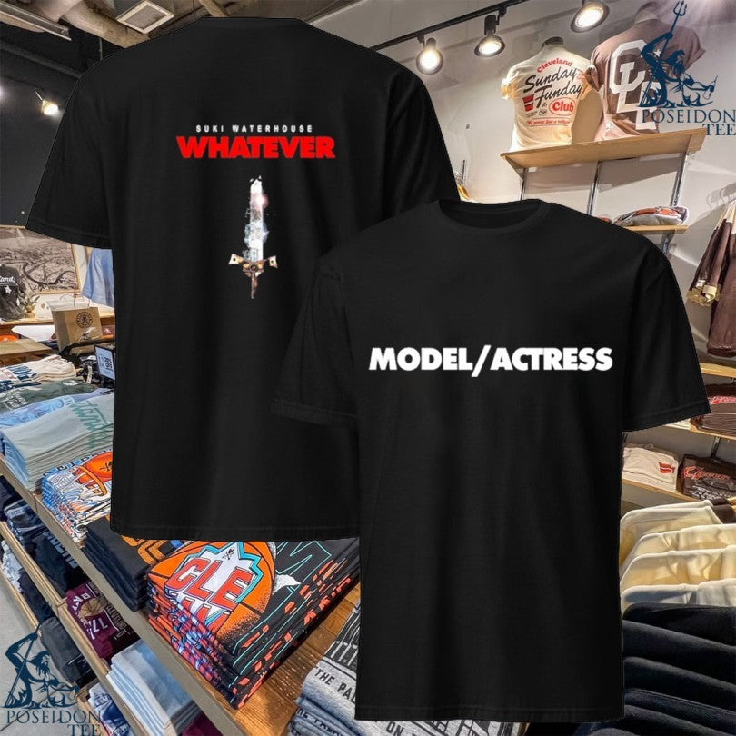 Suki Waterhouse Whatever Model Actress T-shirt