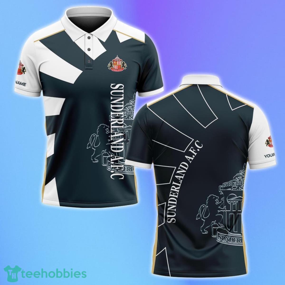 Sunderland Polo Shirt Custom Name Gifts For Loved Ones