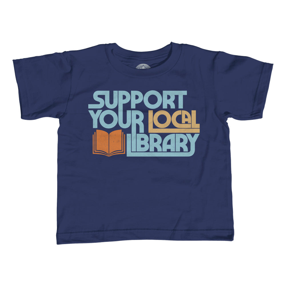 Boy's Support Your Local Library T-Shirt