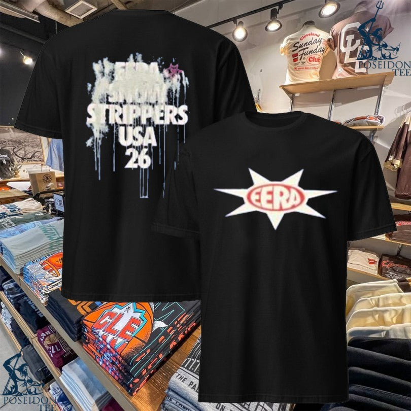 Surf Gang Eera Snow Strippers Usa Tour 2026 T-shirt
