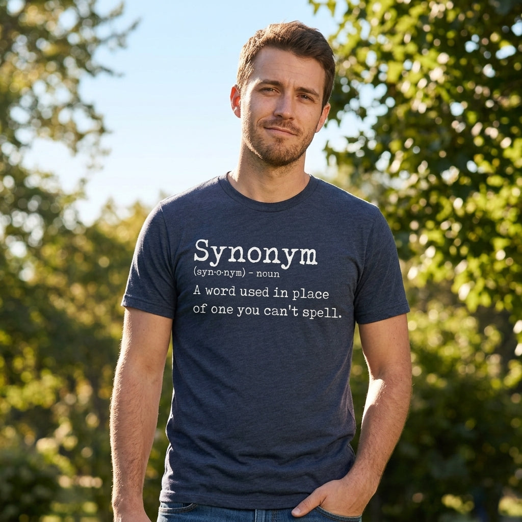 Synonym Definition Men's T Shirt
