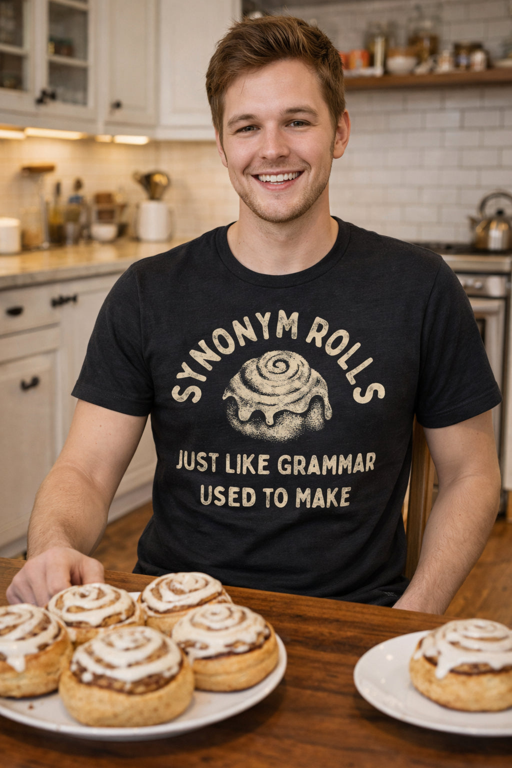Synonym Rolls Just Like Grammar Used To Make Men's T Shirt
