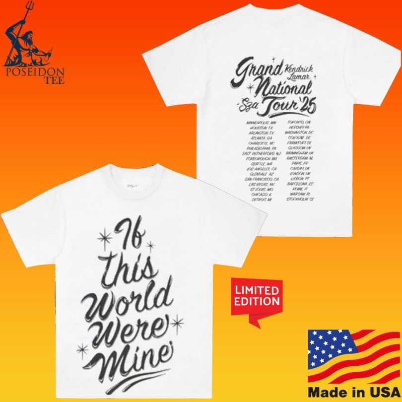 Sza Sos Gnt If This World Were Mine T-shirt