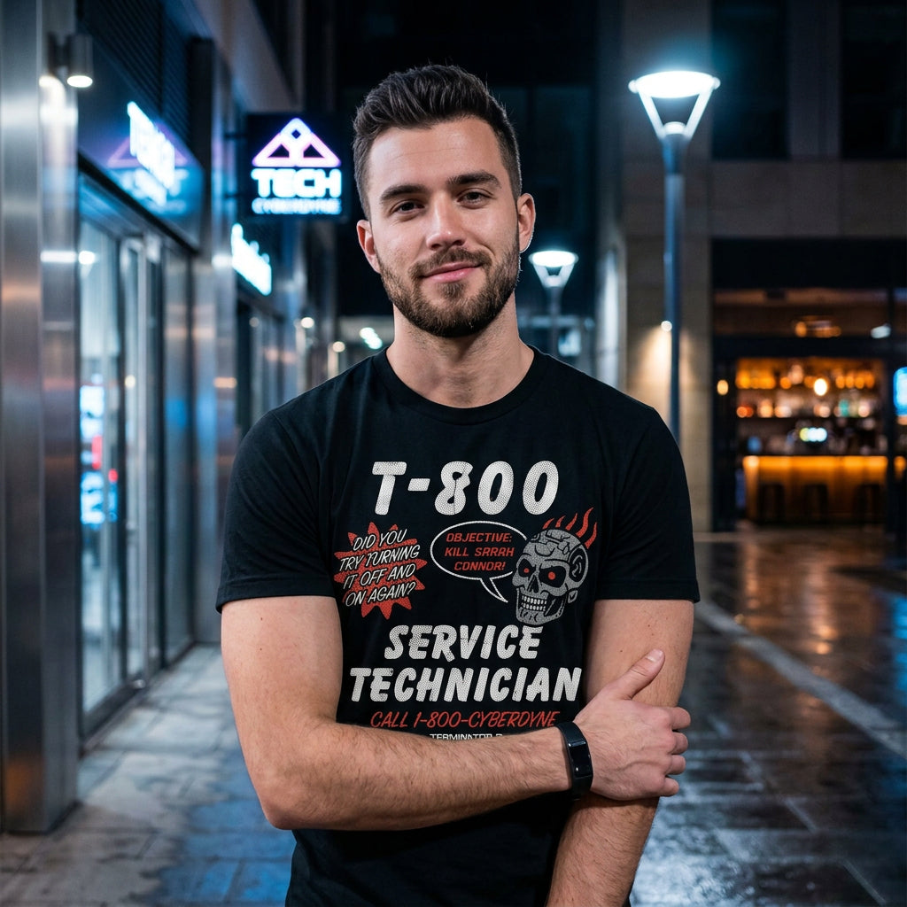 T 800 Service Technician Men's T Shirt