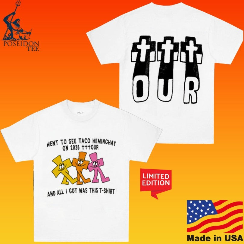 Taco Hemingway Trzy I Do Domu 2026 Tttour T-shirt