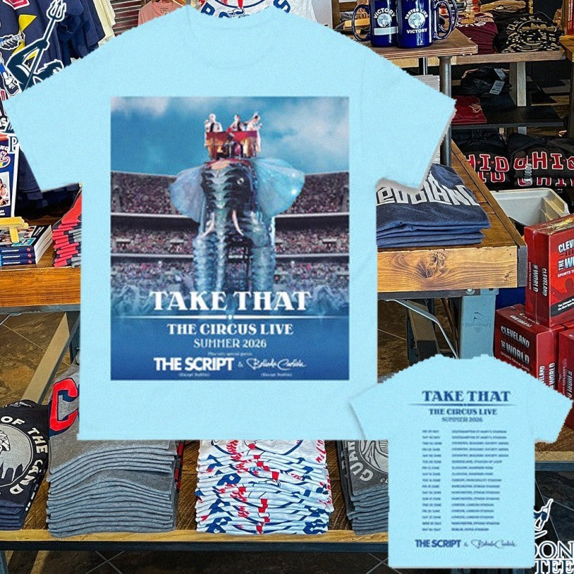 Take That The Circus Live Tour 2026 T-shirt
