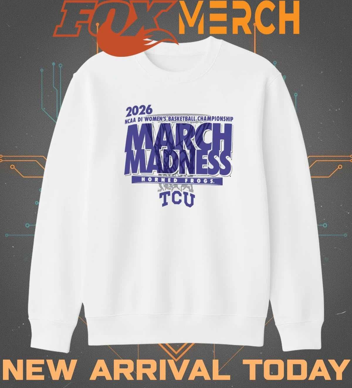 TCU Horned Frogs 2026 NCAA DI Women’s Basketball Championship March Madness shirt