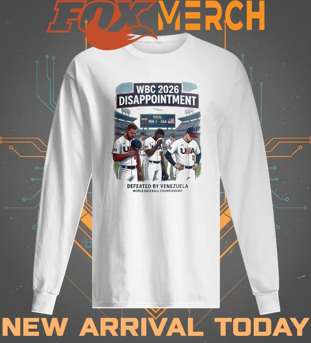 Team USA lost Venezuela World baseball classic Championship 2026 sport t-shirt