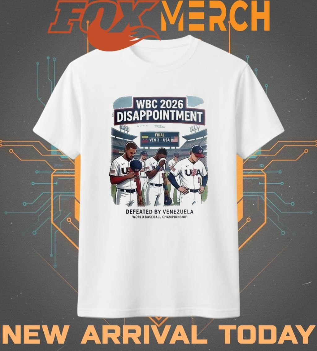 Team USA lost Venezuela World baseball classic Championship 2026 sport t-shirt