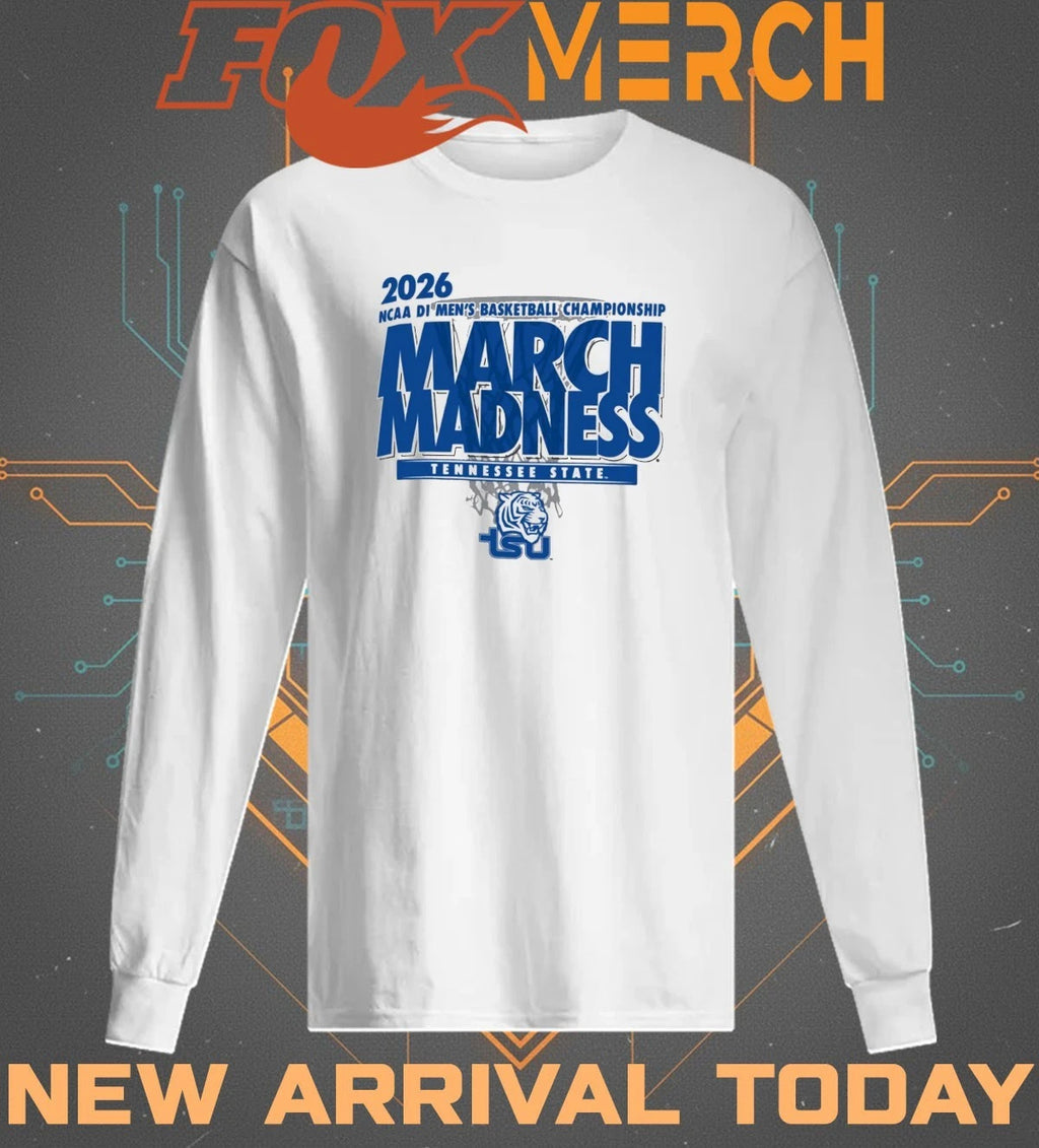 Tennessee State Tigers 2026 NCAA DI Men’s Basketball Championship March Madness shirt