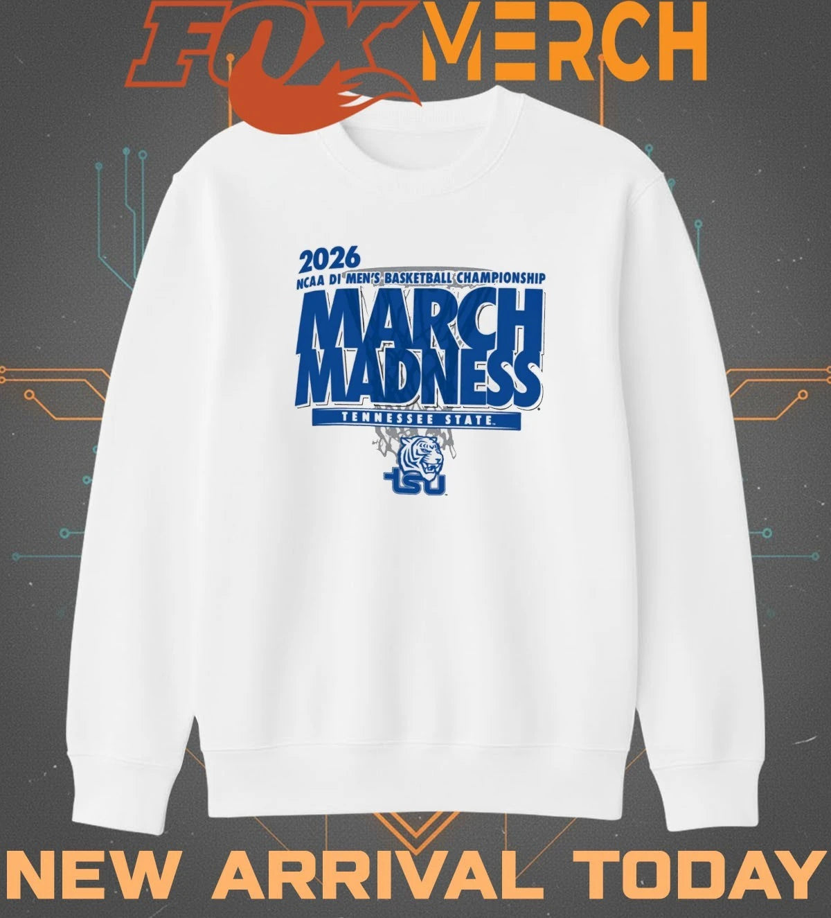 Tennessee State Tigers 2026 NCAA DI Men’s Basketball Championship March Madness shirt