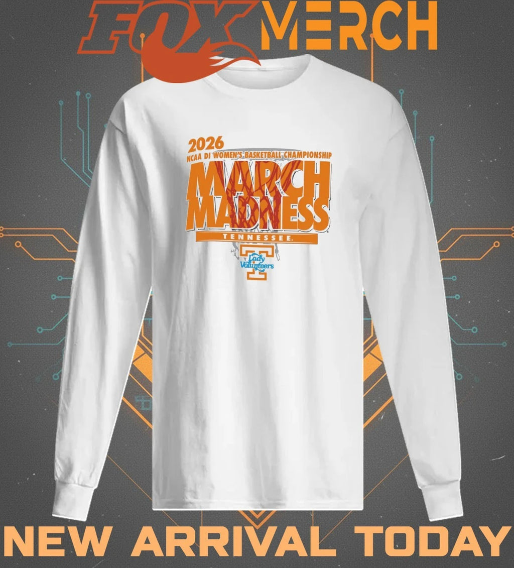 Tennessee Volunteers 2026 NCAA DI Women’s Basketball Championship March Madness shirt