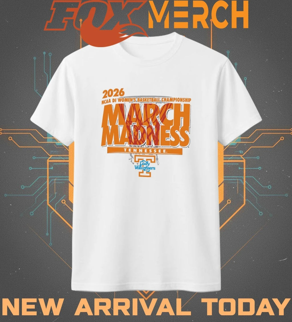 Tennessee Volunteers 2026 NCAA DI Women’s Basketball Championship March Madness shirt