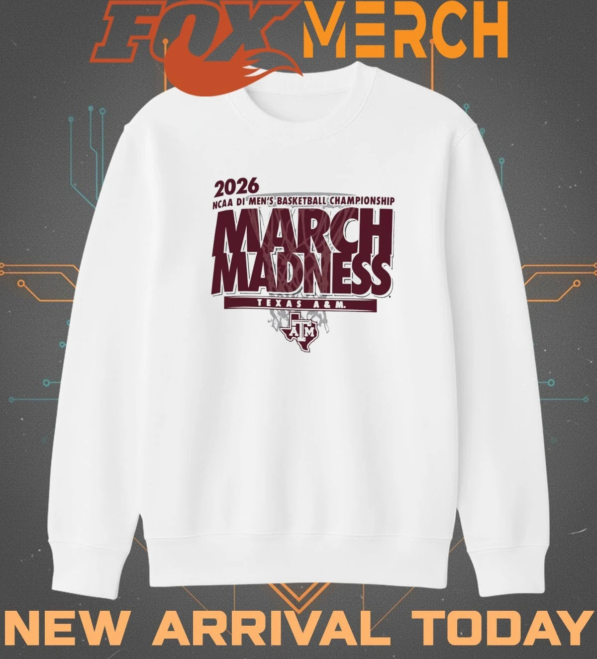 Texas A&amp;M Aggies 2026 NCAA DI Men’s Basketball Championship March Madness shirt