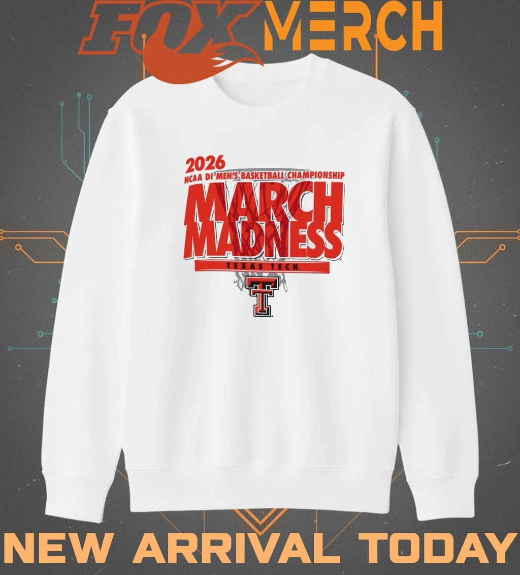 Texas Tech Red Raiders 2026 NCAA DI Men’s Basketball Championship March Madness shirt