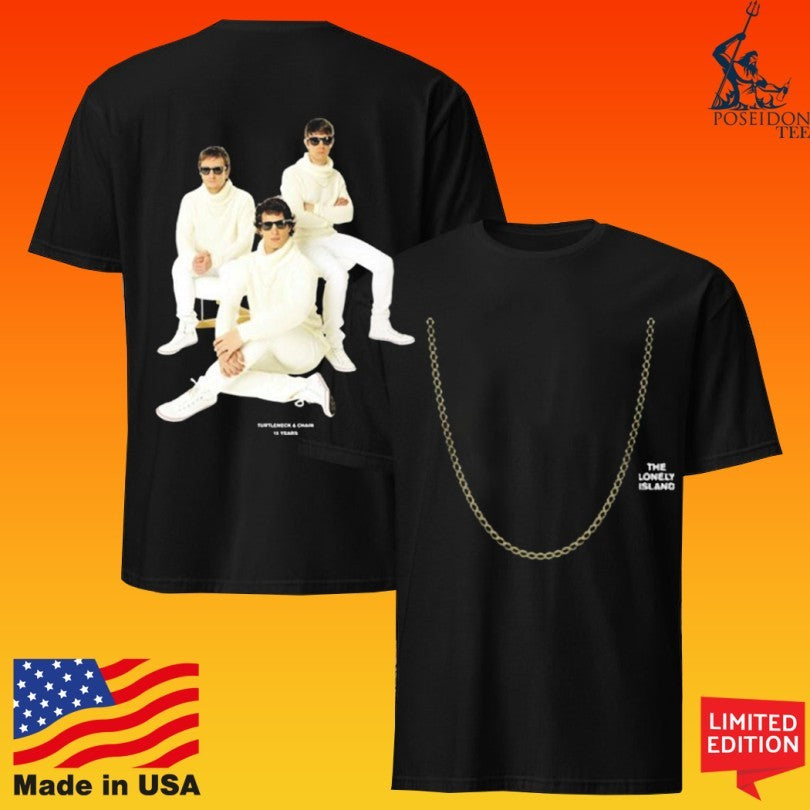 The Lonely Island Turtleneck And Chain 15th Anniversary T-shirt