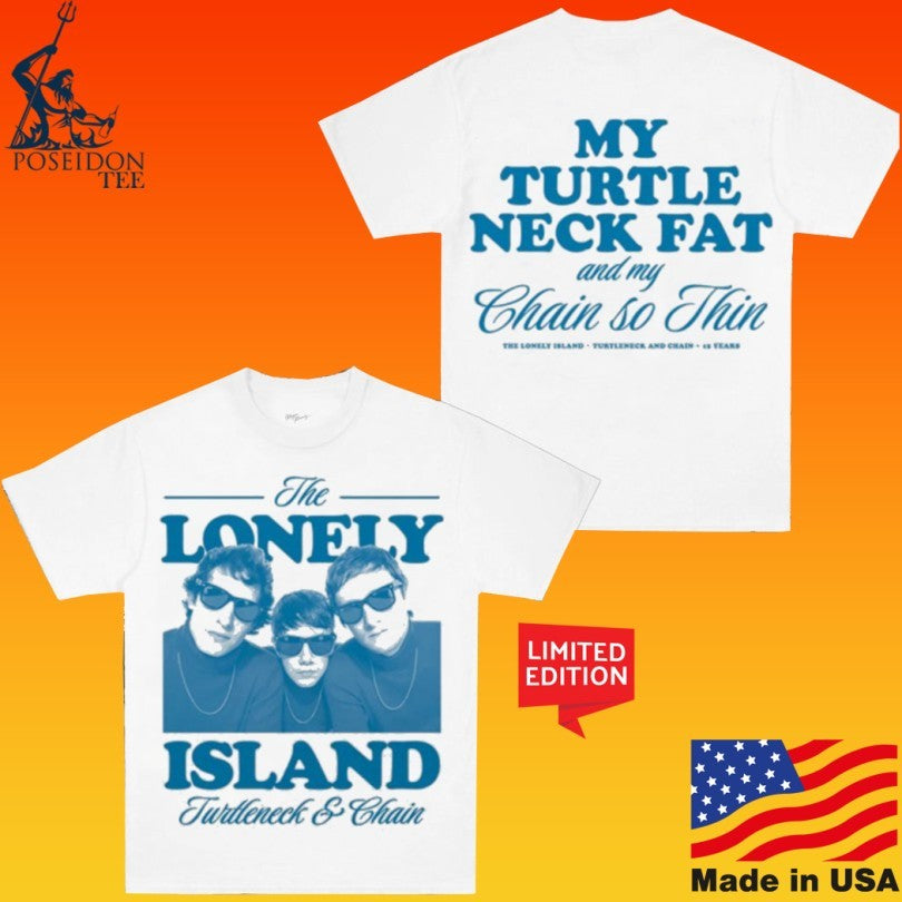 The Lonely Island Turtleneck & Chain 15th Anniversary T-shirt
