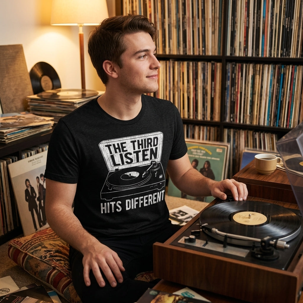 The Third Listen Hits Different Men's T Shirt