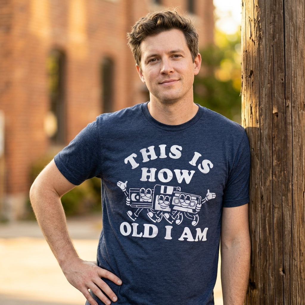 This Is How Old I Am Men's T Shirt