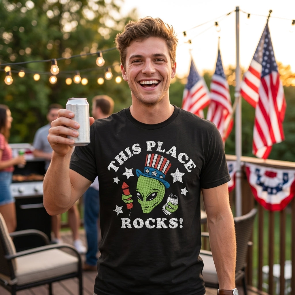 This Place Rocks Men's T Shirt