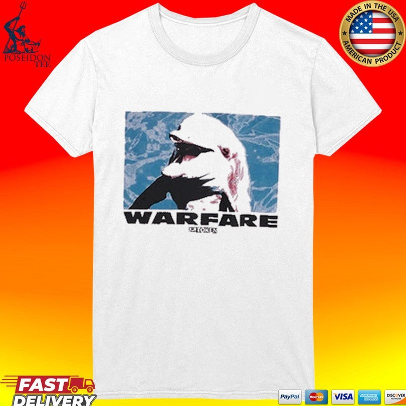 Token Nyc Intelligent Beings Don’t Engage In Warfare Tee Light Violet T-shirt