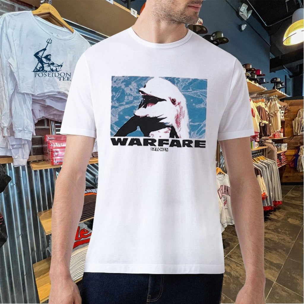 Token Nyc Intelligent Beings Don’t Engage In Warfare Tee Light Violet T-shirt